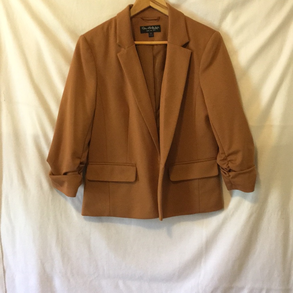 Camel blazer